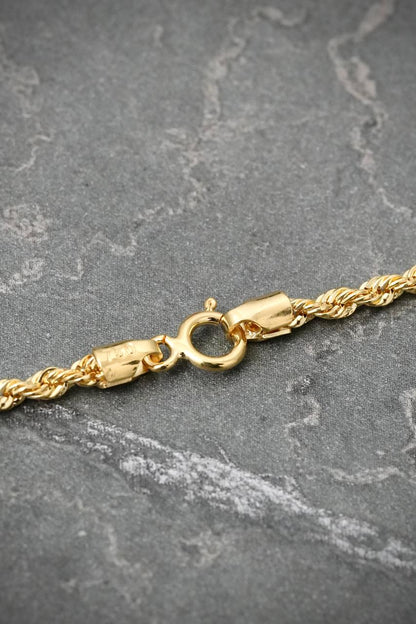 Cadena Lazo 2.75gr / 50cm / 2.2mm — Oro Amarillo