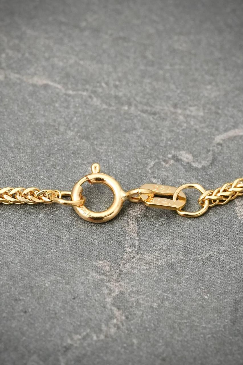 Cadena Franco 1.75gr / 50cm / 1.3mm — Oro Amarillo