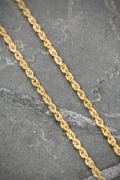 Cadena Lazo 1.75gr / 50cm / 1.7mm — Oro Amarillo