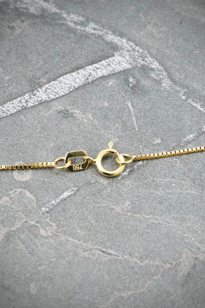 Cadena Veneciana 1.95gr / 50cm / 0.7mm — Oro Amarillo