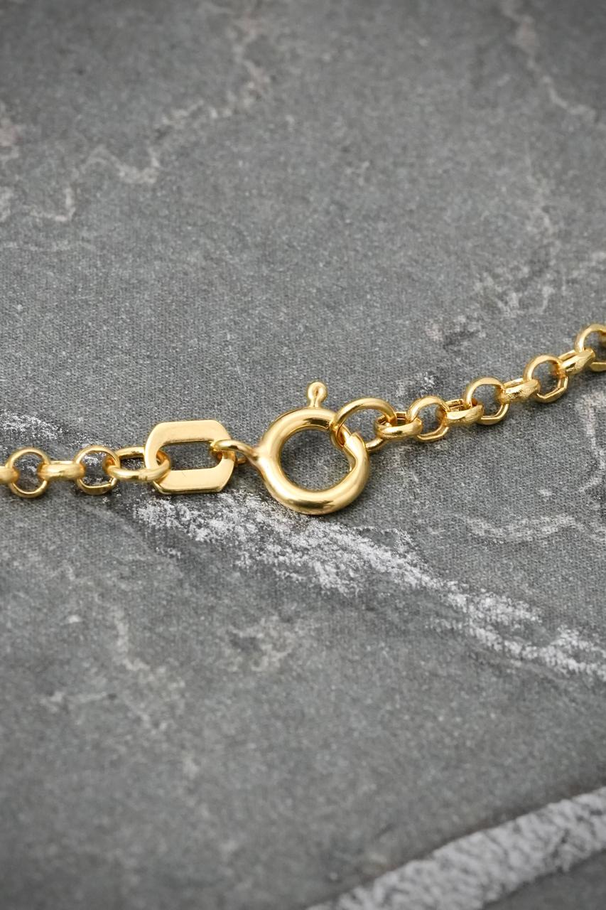 Cadena Aro Seguido 1.85gr / 45cm / 1.9mm — Oro Amarillo
