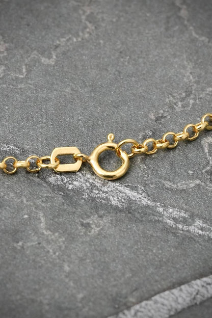 Cadena Aro Seguido 1.85gr / 45cm / 1.9mm — Oro Amarillo