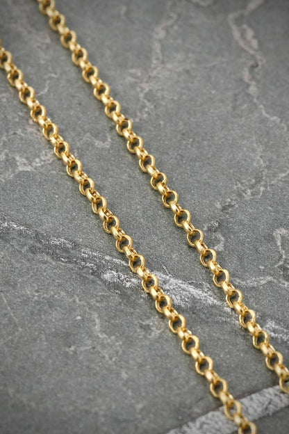 Cadena Aro Seguido 1.85gr / 45cm / 1.9mm — Oro Amarillo