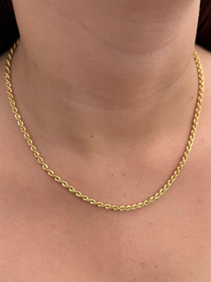 Cadena Lazo 5.95gr / 45cm / 3.1mm — Oro Amarillo