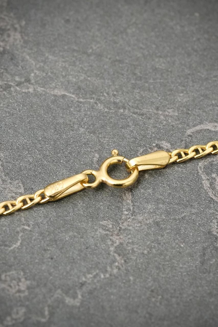Cadena Escalera 1.95gr / 45cm / 1.7mm — Oro Amarillo