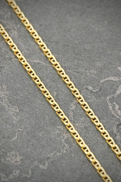 Cadena Escalera 1.95gr / 45cm / 1.7mm — Oro Amarillo