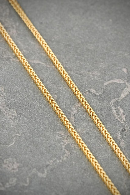 Cadena Franco 2gr / 45cm / 1.1mm — Oro Amarillo