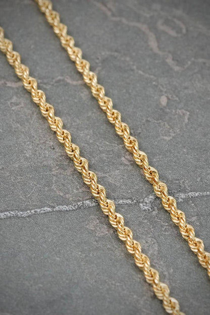 Cadena Lazo 2.1gr / 45cm / 2.2mm — Oro Amarillo