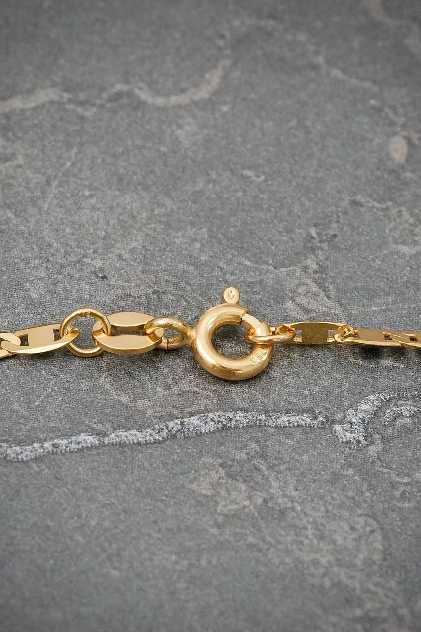 Cadena Plana 3.85gr / 45cm / 2.2mm — Oro Amarillo