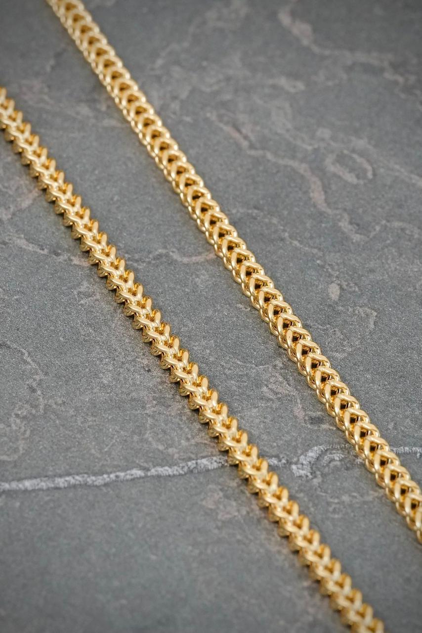 Cadena Franco 3.8gr / 45cm / 1.8mm — Oro Amarillo