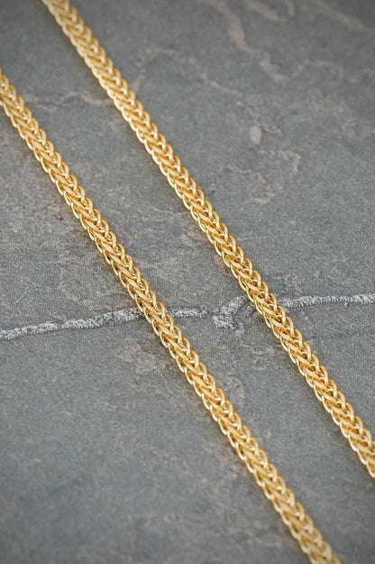 Cadena Franco 2.1gr / 45cm / 1.8mm — Oro Amarillo