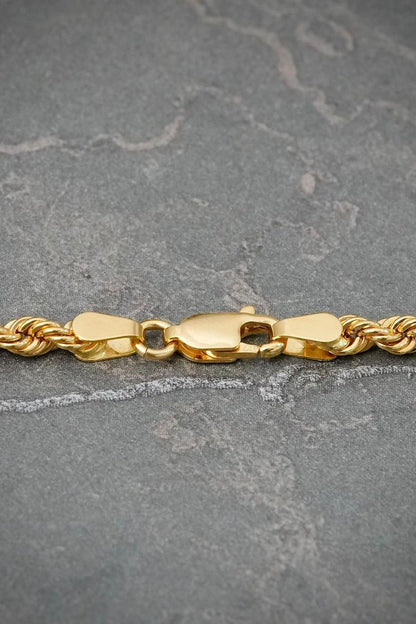 Cadena Lazo con Dije Corazon 10.35gr / 45cm / 3.2mm — Oro Amarillo