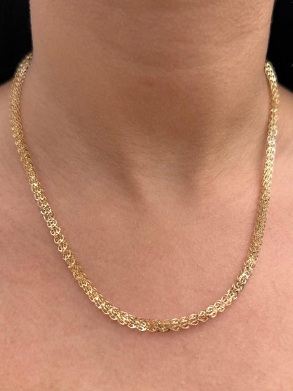 Cadena Franco Especial 5.15gr / 45cm / 3.7mm — Oro Amarillo