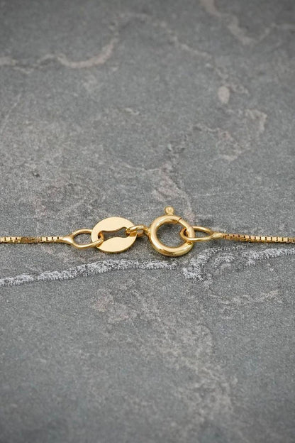 Cadena Veneciana 0.8gr / 40cm / 0.5mm — Oro Amarillo