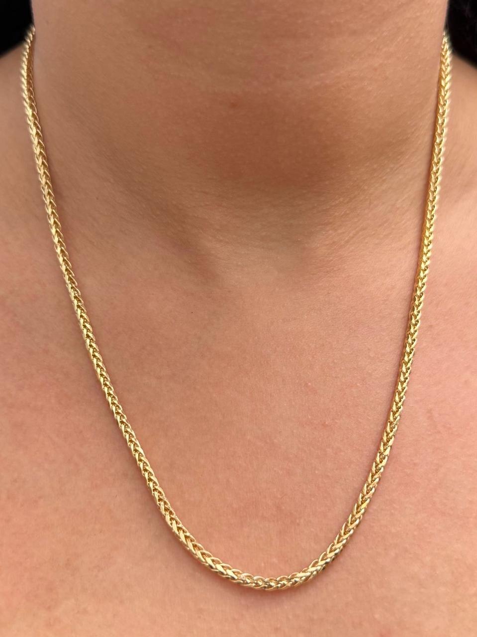 Cadena Franco 6.8gr / 50cm / 2.3mm — Oro Amarillo