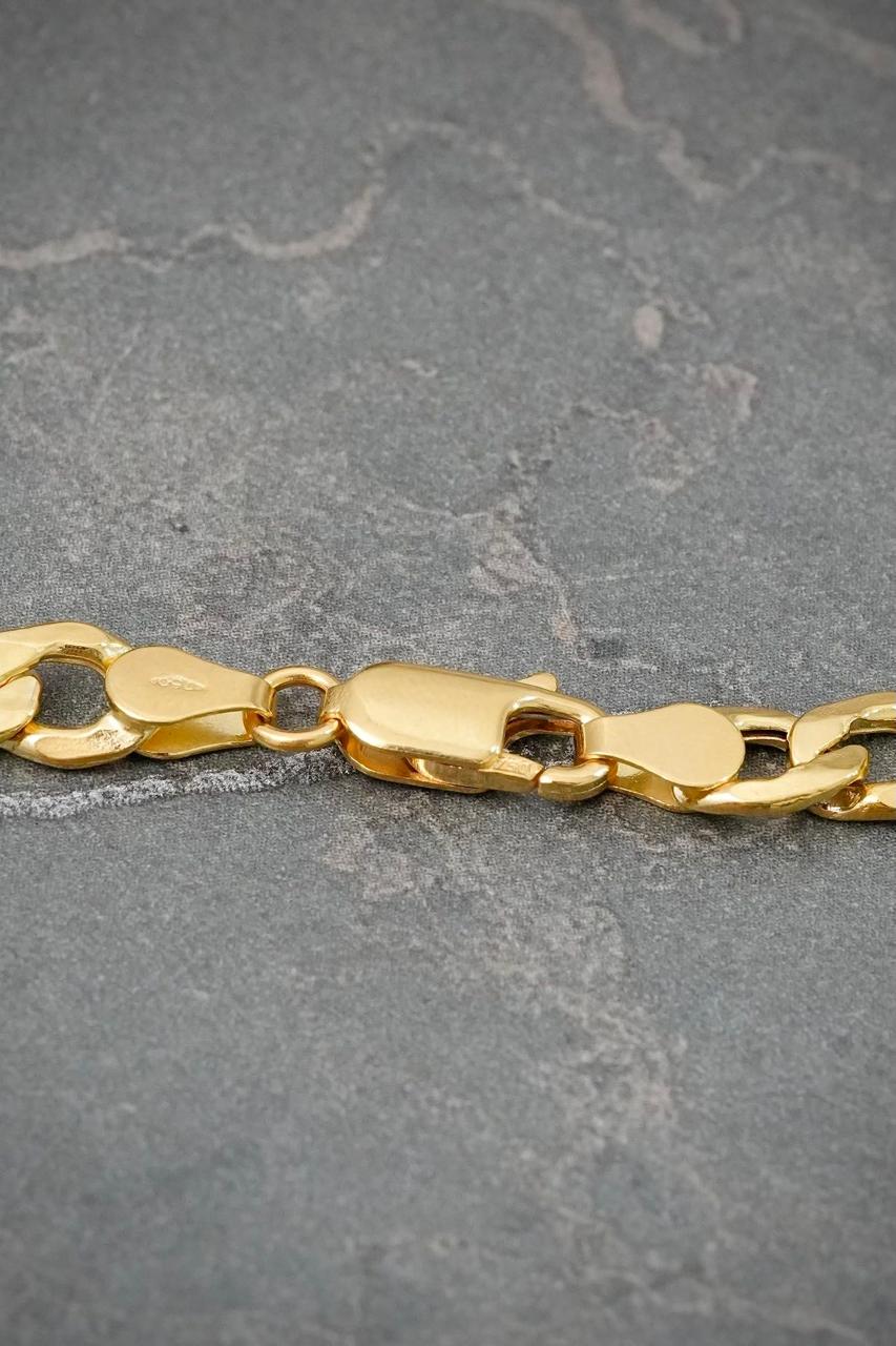 Cadena Cubana 9.85gr / 50cm / 6mm — Oro Amarillo