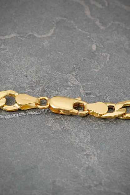 Cadena Cubana 9.85gr / 50cm / 6mm — Oro Amarillo