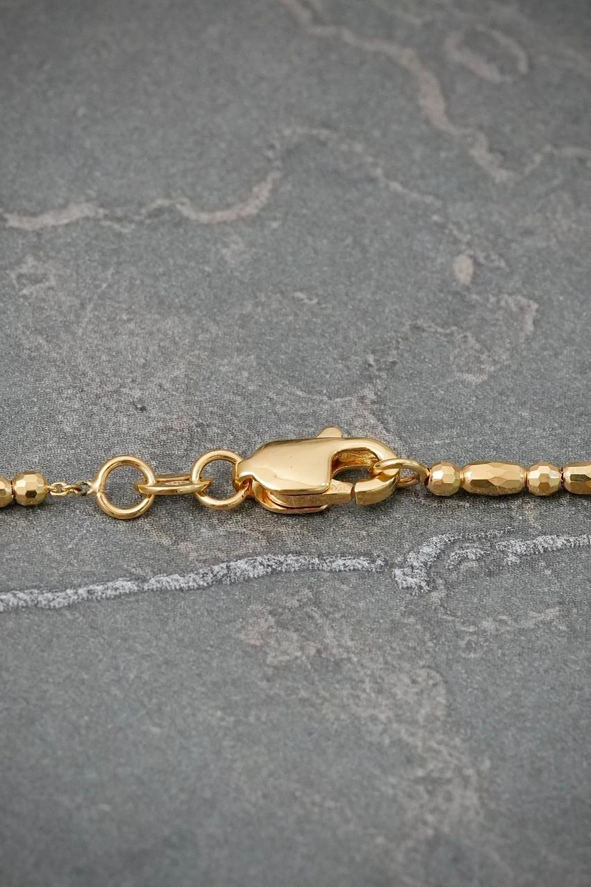 Cadena Palito Bolita 7.7gr / 50cm / 1.9mm — Oro Amarillo