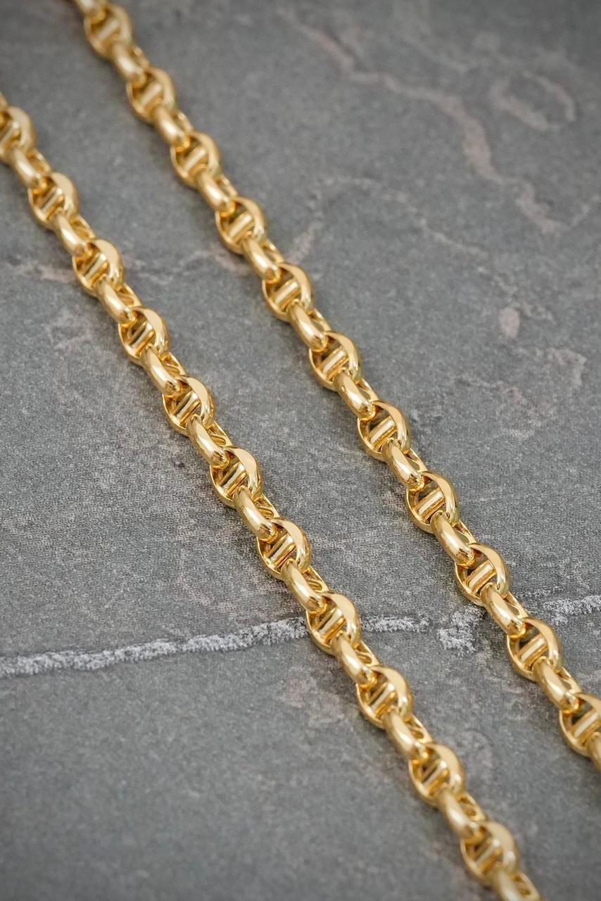 Cadena Escalera 5.55gr / 50cm / 2.9mm — Oro Amarillo