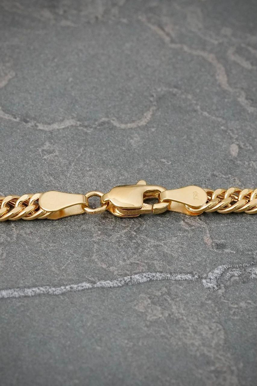 Cadena Cubana 11.35gr / 60cm / 3.7mm — Oro Amarillo