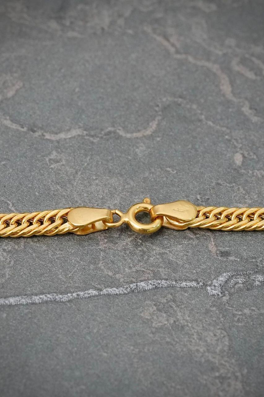 Cadena Cubana 7.1gr / 60cm / 3.7mm — Oro Amarillo