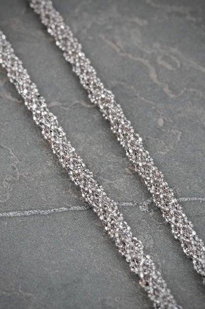 Cadena Diamantada 18.9gr / 60cm / 4.1mm — Oro Blanco