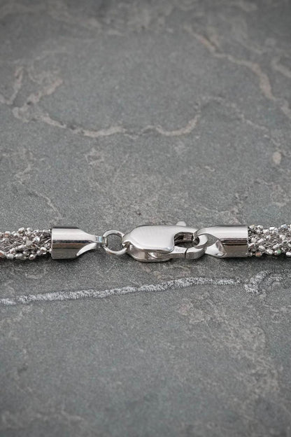 Cadena Diamantada 18.9gr / 60cm / 4.1mm — Oro Blanco