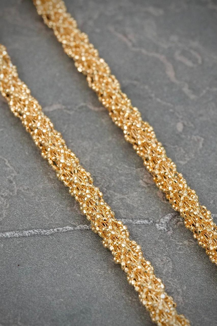 Cadena Diamantada 25.9gr / 60cm / 4.5mm — Oro Amarillo