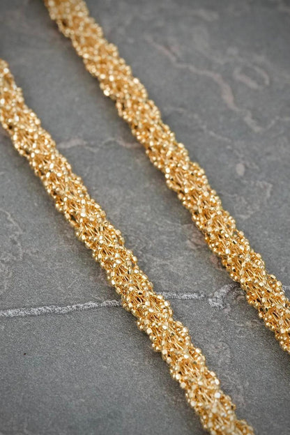 Cadena Diamantada 25.9gr / 60cm / 4.5mm — Oro Amarillo