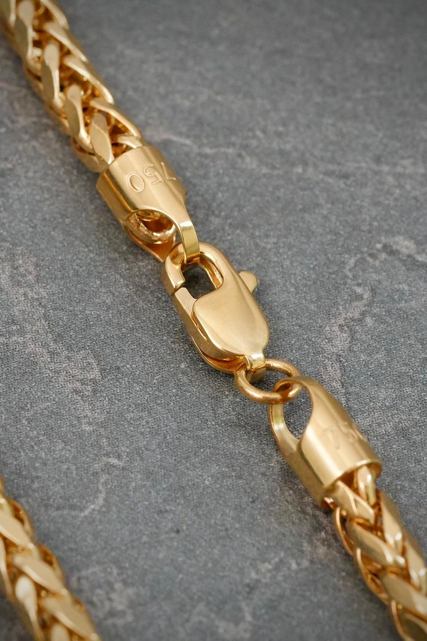 Pulso Franco 4.6gr / 19cm / 3mm — Oro Amarillo