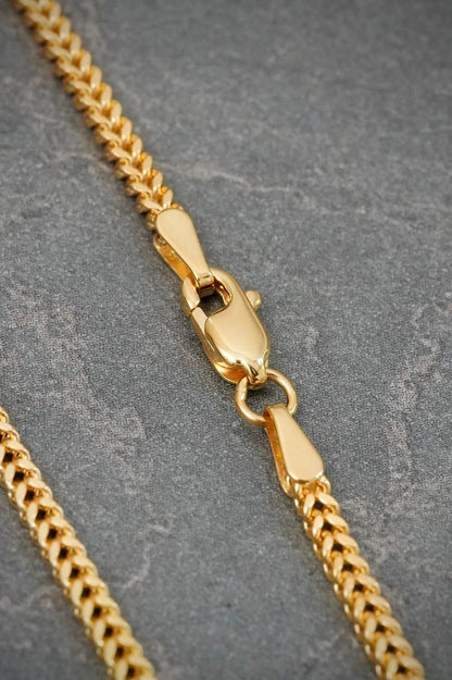 Pulso Franco 1.8gr / 19cm / 1.8mm — Oro Amarillo
