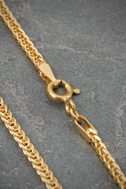 Pulso Franco 1.3gr / 19.5cm / 1.3mm — Oro Amarillo