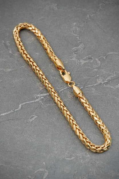 Pulso Franco 4.6gr / 19cm / 3mm — Oro Amarillo
