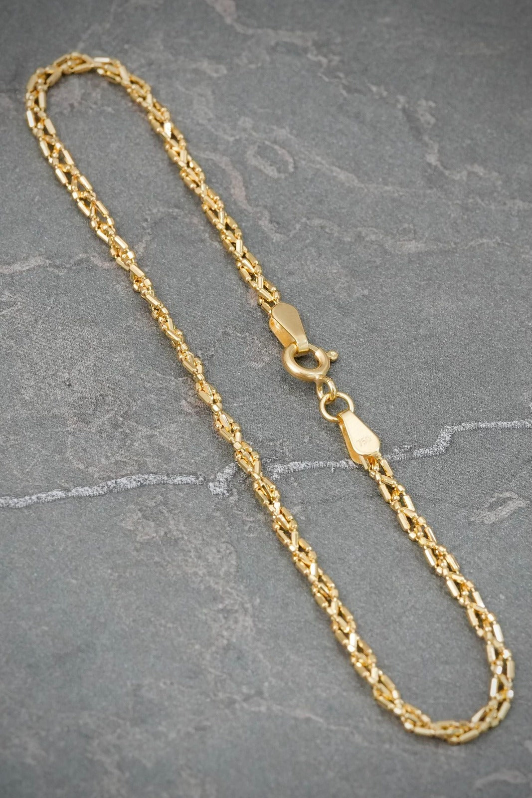 Pulso Palito Bolita 2.3gr / 19cm / 2.1mm — Oro Amarillo