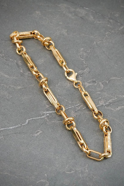 Pulso Medusa 5.2gr / 21.5cm / 7mm — Oro Amarillo