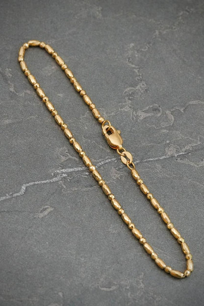 Pulso Palito Bolita 3.2gr / 19cm / 2mm — Oro Amarillo