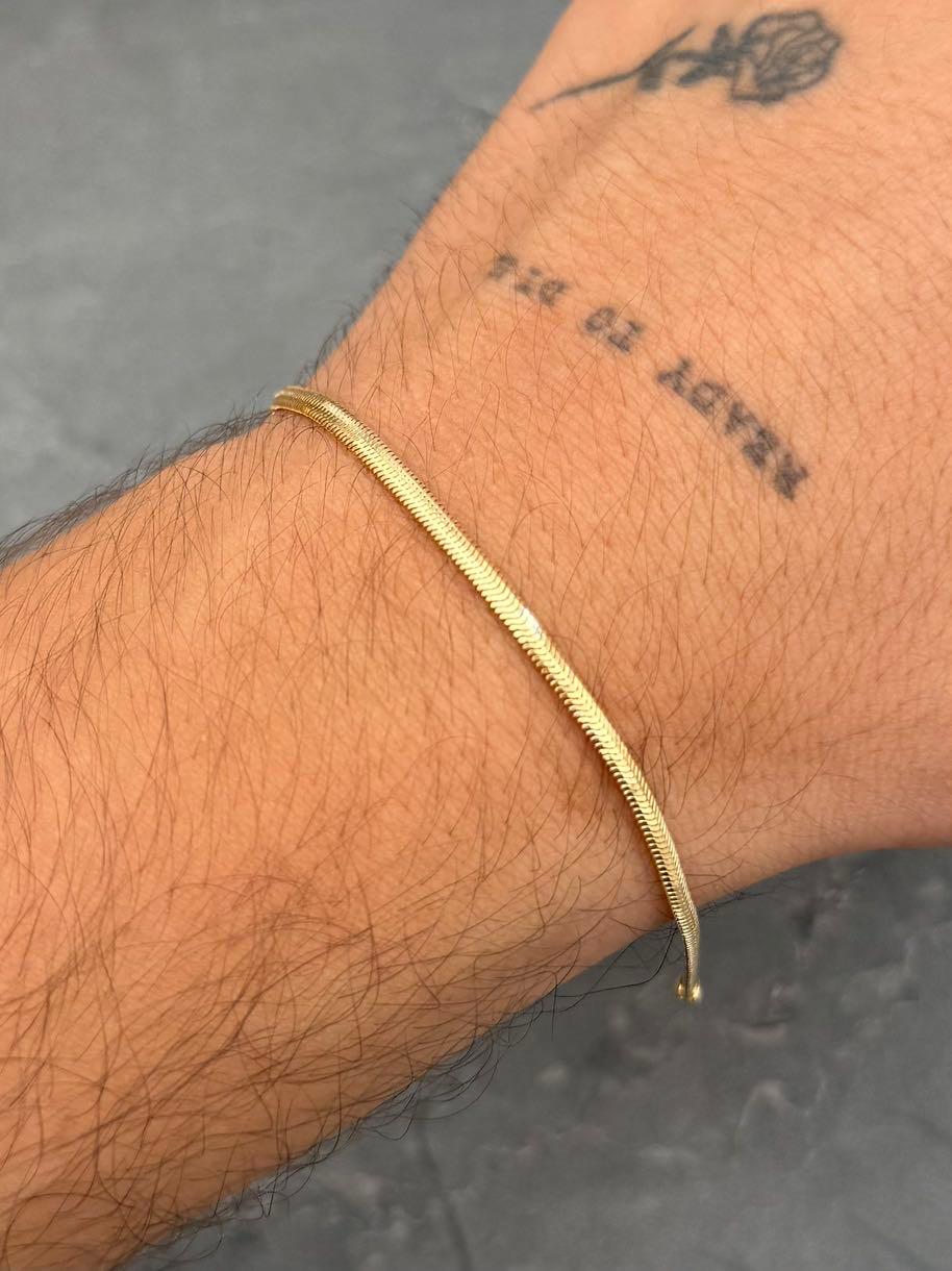 Pulso Sedusa 3.05gr / 19cm / 2.5mm — Oro Amarillo
