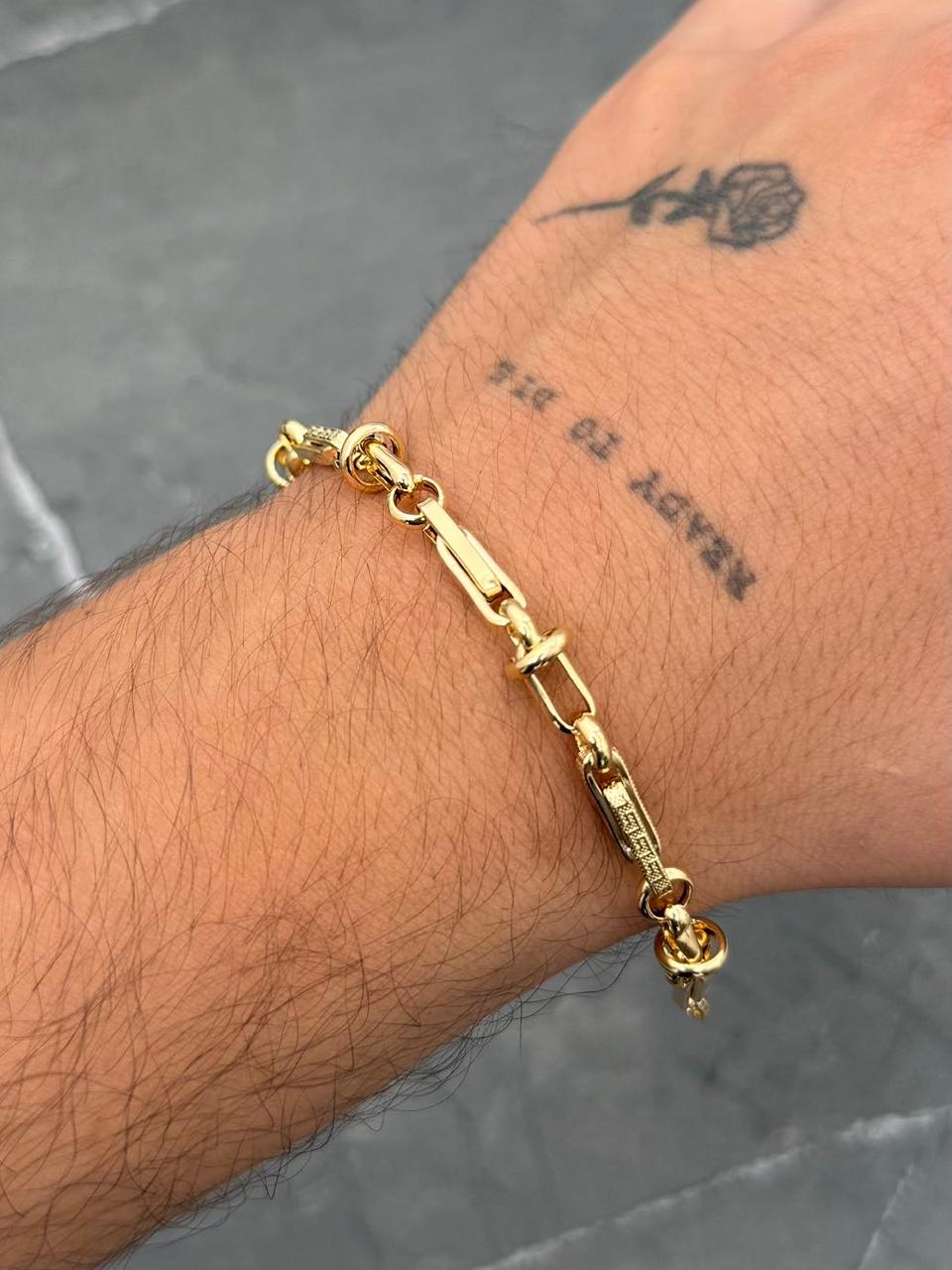 Pulso Medusa 5.2gr / 21.5cm / 7mm — Oro Amarillo