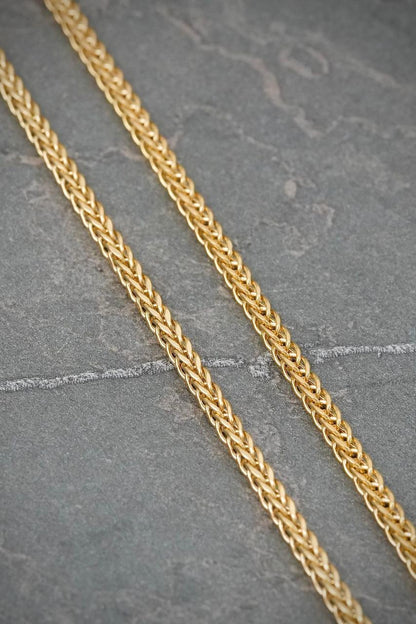 Cadena Franco 4.9gr / 45cm / 2.2mm — Oro Amarillo