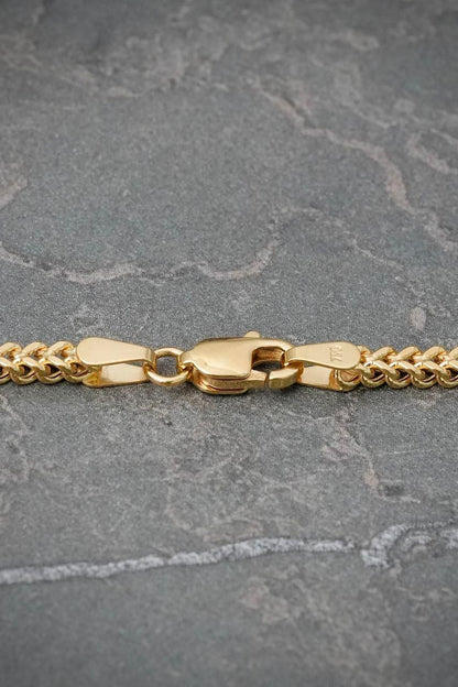 Cadena Franco 3.85gr / 45cm / 1.9mm — Oro Amarillo