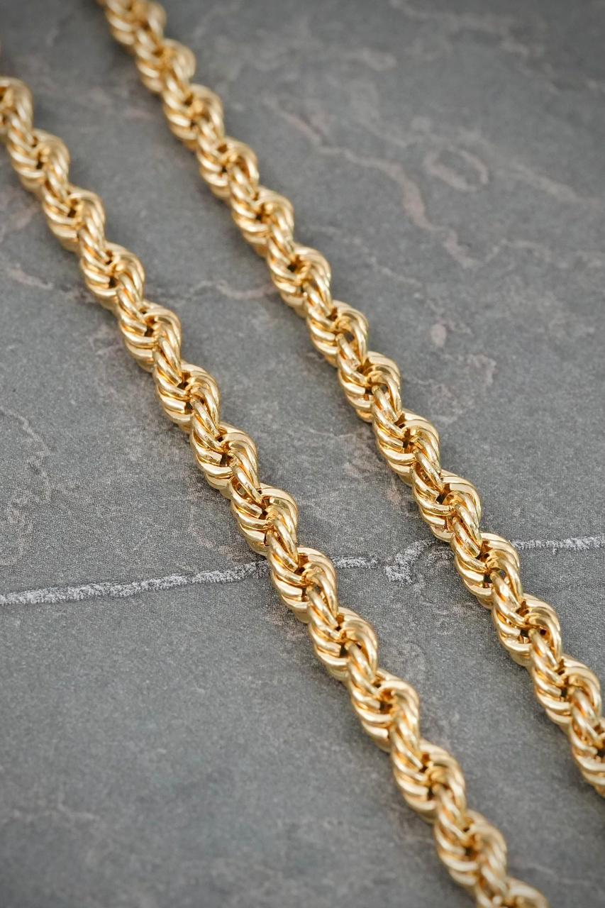 Cadena Lazo 7.9gr / 50cm / 4.4mm — Oro Amarillo