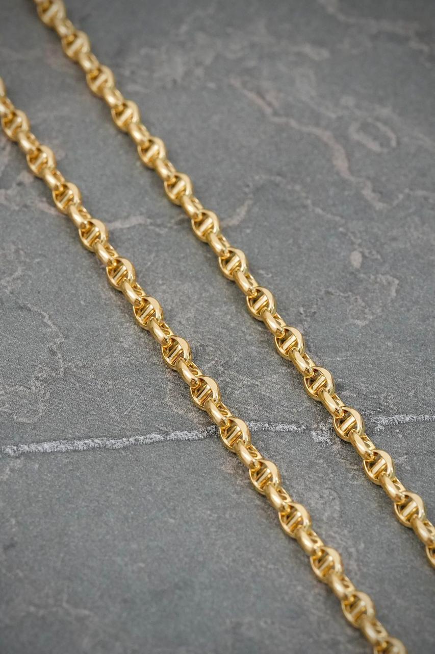 Cadena Escalera 5.5gr / 50cm / 2.9mm — Oro Amarillo