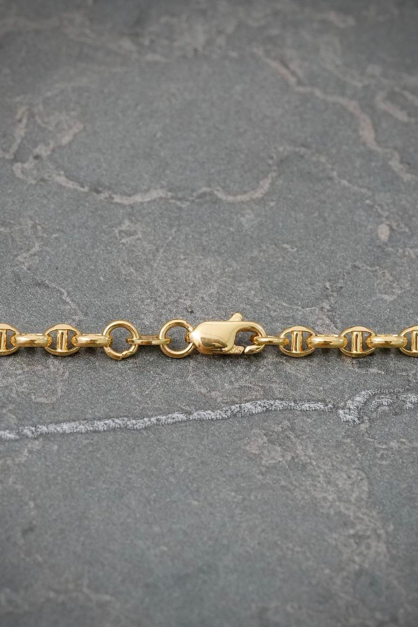 Cadena Escalera 5.5gr / 50cm / 2.9mm — Oro Amarillo