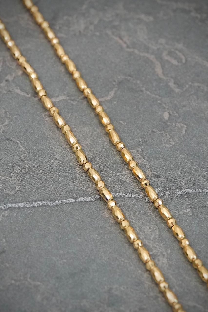 Cadena Palito Bolita 9.15gr / 60cm / 1.9mm — Oro Amarillo