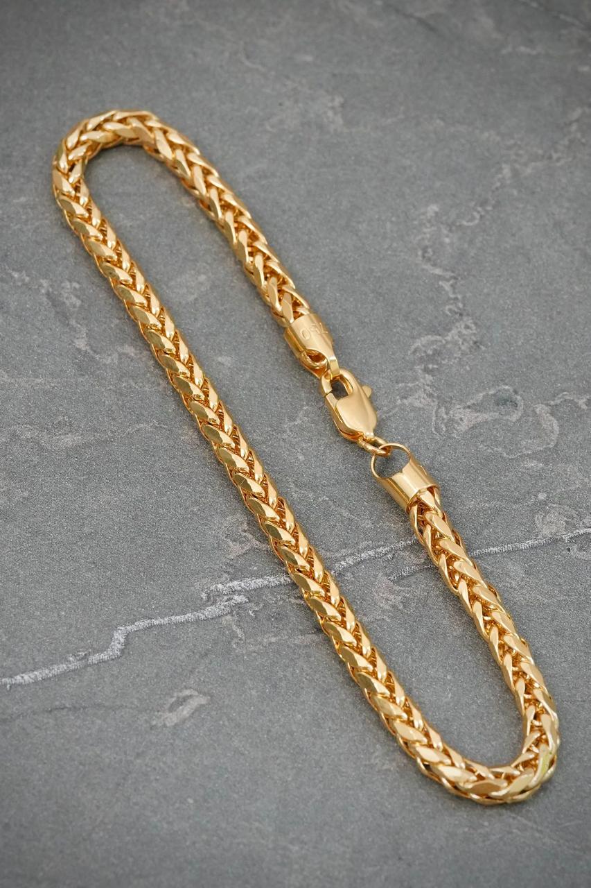 Pulso Franco 4.5gr / 19cm / 3.3mm — Oro Amarillo