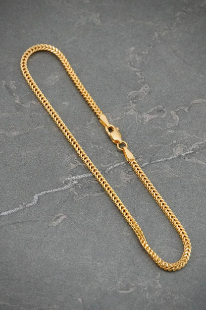 Pulso Franco 1.75gr / 19cm / 1.8mm — Oro Amarillo