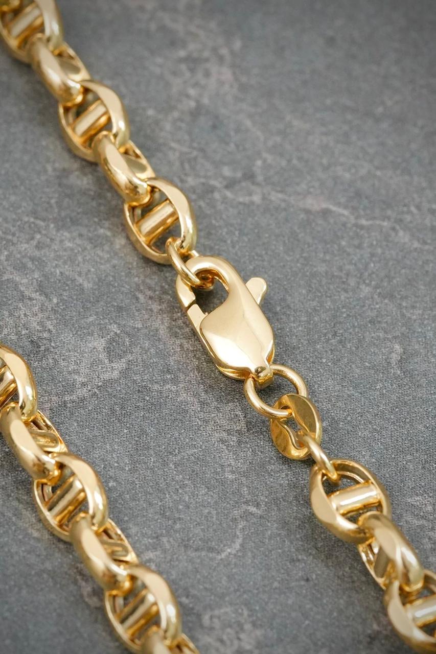 Pulso Escalera 5.45gr / 22cm / 4.5mm — Oro Amarillo