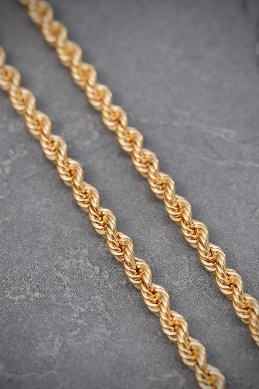 Cadena Lazo 8.65gr / 60cm / 3.2mm — Oro Amarillo