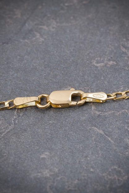 Cadena Pancer 3.4gr / 45cm / 1.8mm — Oro Amarillo