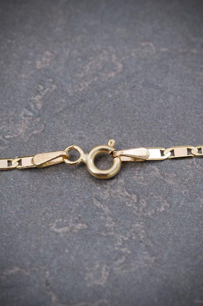 Cadena Plana 3.1gr / 45cm / 1.9mm — Tres Oros